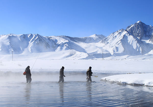 Fishing in the Cold Wilderness